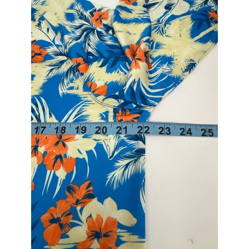 NWT Robert Graham Tropical Forest Long Sleeve Swim Shirt UPF 50  Men's LARGE $78